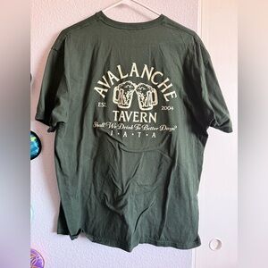 I Am The Avalanche pop punk t-shirt green